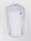 Tommy Hilfiger Shirt With Long Sleeves And Chest Pocket In White