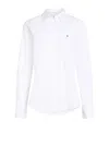 Tommy Hilfiger Eco-friendly Cotton Blend Shirt In White