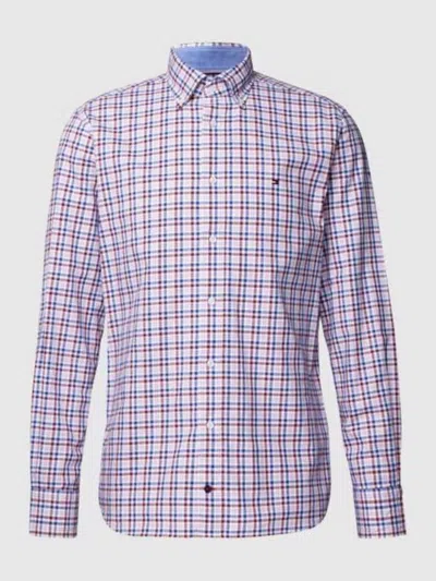 Tommy Hilfiger Shirts Cl-w Oxford Gingham Shirt In Purple
