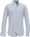 Tommy Hilfiger Shirts Clear Blue In Azzurro Blu E Verdi
