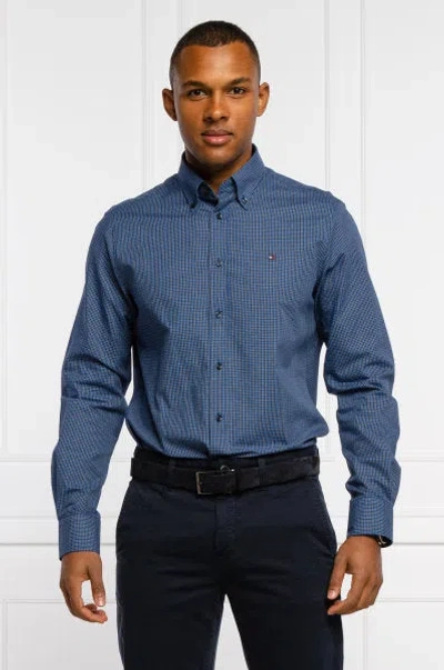 Tommy Hilfiger Shirts Regular In Blue