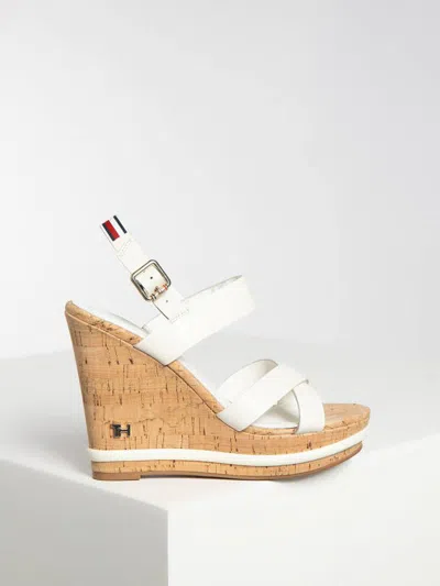 Tommy Hilfiger Shoes Sandals In Bianco