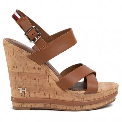 Tommy Hilfiger Shoes Sandals In Marrone