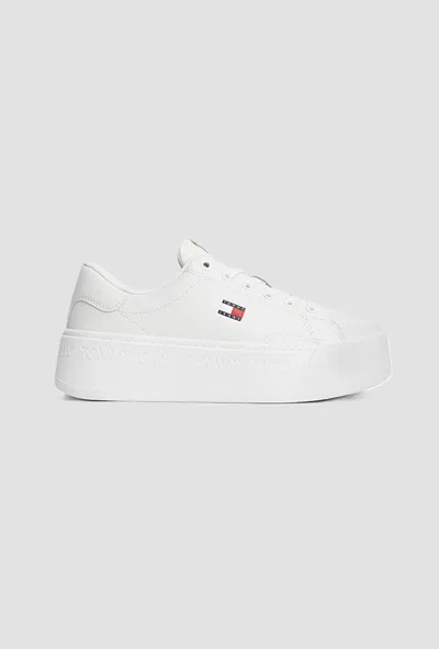 Tommy Hilfiger Shoes With White Woman Platformer