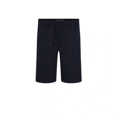 Tommy Hilfiger Men's Relaxed-fit Linen Shorts In Desert Sky