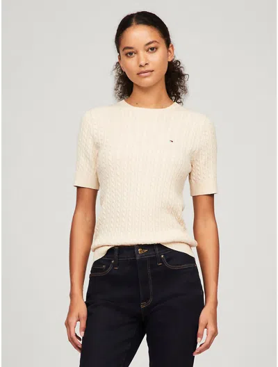 Tommy Hilfiger Short In Beige Heather