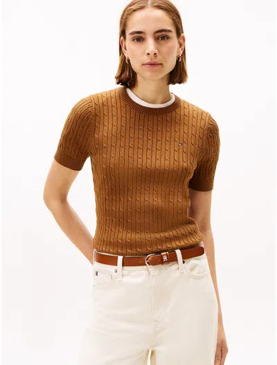 Tommy Hilfiger Short In Brown