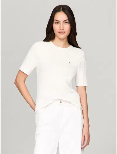 Tommy Hilfiger Short In Ecru