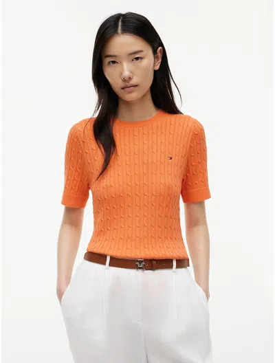Tommy Hilfiger Short In Orange
