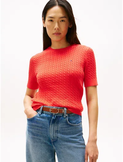 Tommy Hilfiger Short In Red