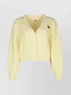 Tommy Hilfiger Short Ribbed Sleeve Top In Yellow
