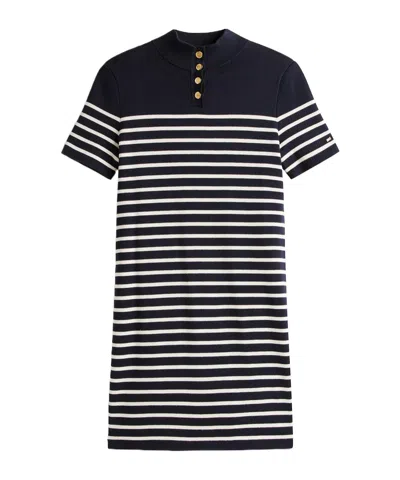 Tommy Hilfiger Short Sleeve Dress In Black