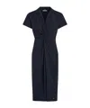 Tommy Hilfiger Short Sleeve Dress In Black