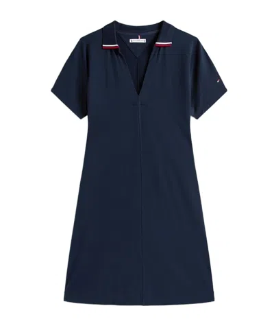 Tommy Hilfiger Short Sleeve Dress In Multi