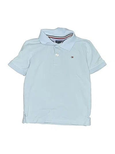 Pre-owned Tommy Hilfiger Kids' Short Sleeve Polo Shirt In Blue