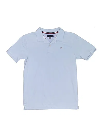 Pre-owned Tommy Hilfiger Kids' Short Sleeve Polo Shirt In Blue