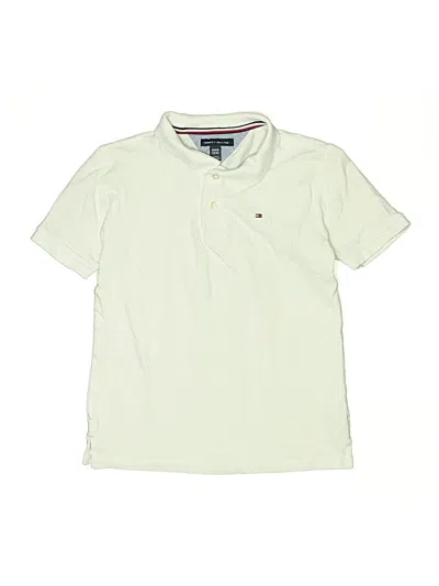 Pre-owned Tommy Hilfiger Kids' Short Sleeve Polo Shirt In Green