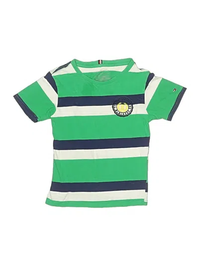Pre-owned Tommy Hilfiger Kids' Short Sleeve Polo Shirt In Green