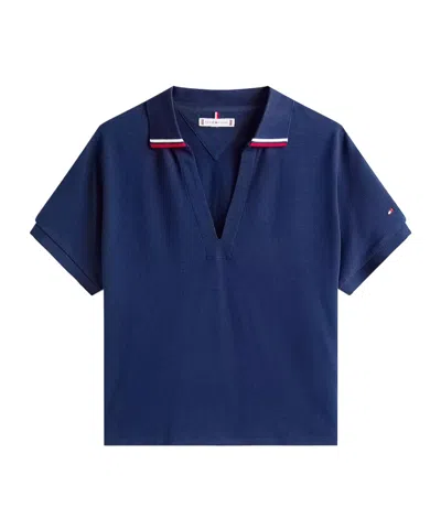 Tommy Hilfiger Short Sleeve Polo Shirt In Multi