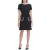 Tommy Hilfiger Women's Colorblocked Pocket Sheath Dress