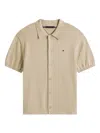Tommy Hilfiger Short-sleeve Shirt In Neutral