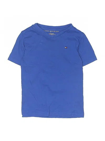 Pre-owned Tommy Hilfiger Kids' Short Sleeve T-shirt In Blue