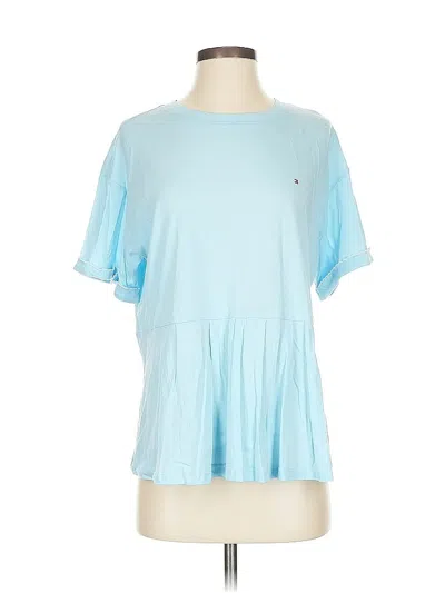 Pre-owned Tommy Hilfiger Short Sleeve T-shirt In Blue