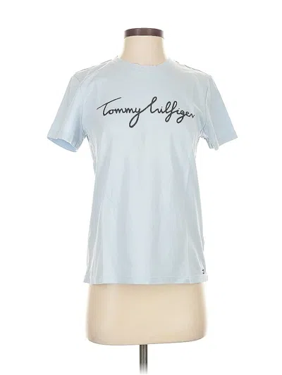 Pre-owned Tommy Hilfiger Short Sleeve T-shirt In Blue