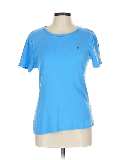 Pre-owned Tommy Hilfiger Short Sleeve T-shirt In Blue