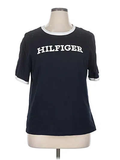 Pre-owned Tommy Hilfiger Short Sleeve T-shirt In Blue