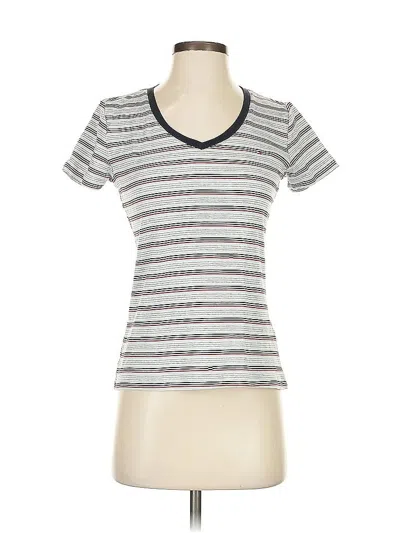Pre-owned Tommy Hilfiger Short Sleeve T-shirt In Gray