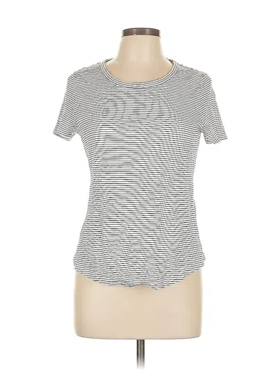 Pre-owned Tommy Hilfiger Short Sleeve T-shirt In Gray