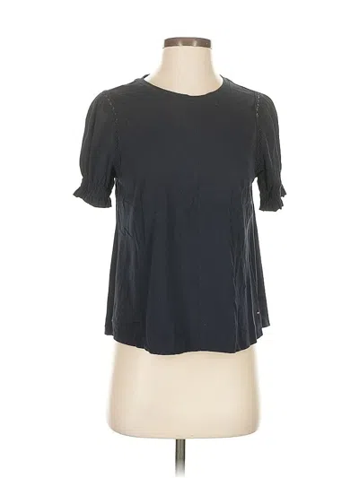 Pre-owned Tommy Hilfiger Short Sleeve T-shirt In Gray