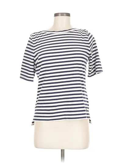 Pre-owned Tommy Hilfiger Short Sleeve T-shirt In White