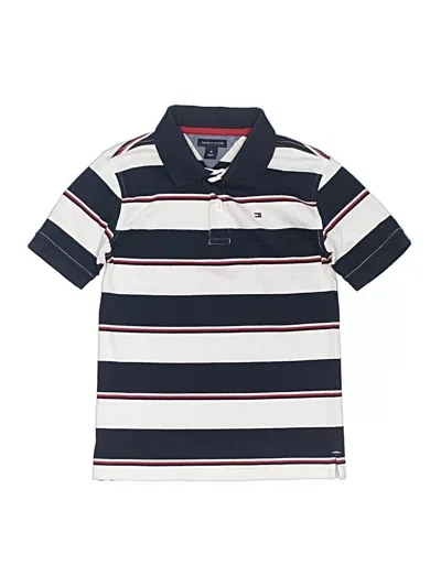 Pre-owned Tommy Hilfiger Kids' Short Sleeve Top Blue Tops
