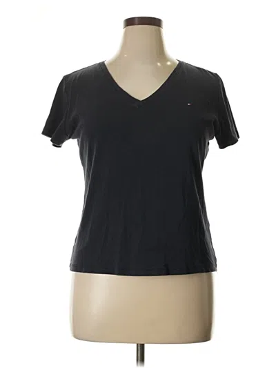 Pre-owned Tommy Hilfiger Short Sleeve T-shirt In Black