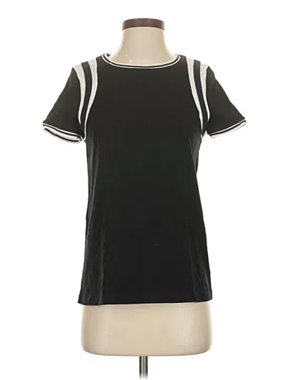 Pre-owned Tommy Hilfiger Short Sleeve T-shirt In Black