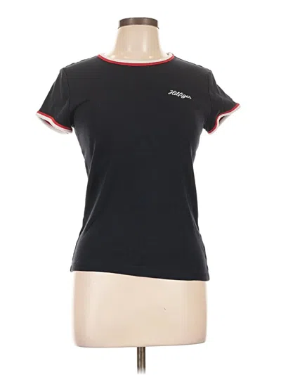 Pre-owned Tommy Hilfiger Short Sleeve T-shirt In Black