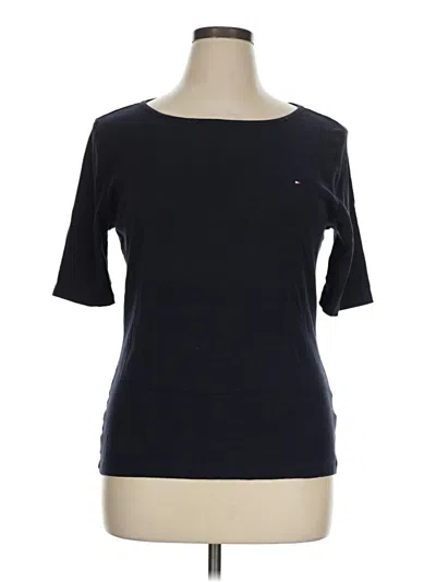 Pre-owned Tommy Hilfiger Short Sleeve T-shirt In Black