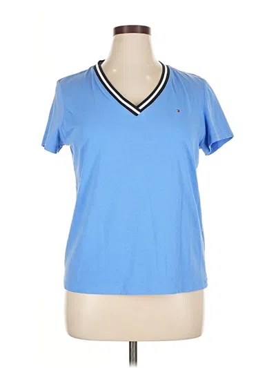 Pre-owned Tommy Hilfiger Short Sleeve T-shirt In Blue