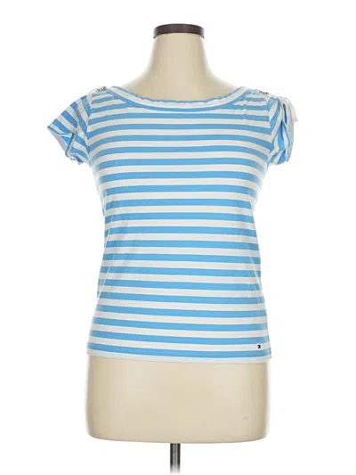 Pre-owned Tommy Hilfiger Short Sleeve T-shirt In Blue