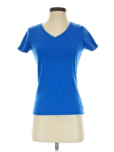 Pre-owned Tommy Hilfiger Short Sleeve T-shirt In Blue