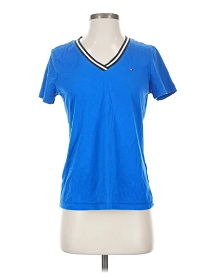 Pre-owned Tommy Hilfiger Short Sleeve T-shirt In Blue