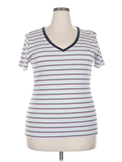 Pre-owned Tommy Hilfiger Short Sleeve T-shirt In Blue