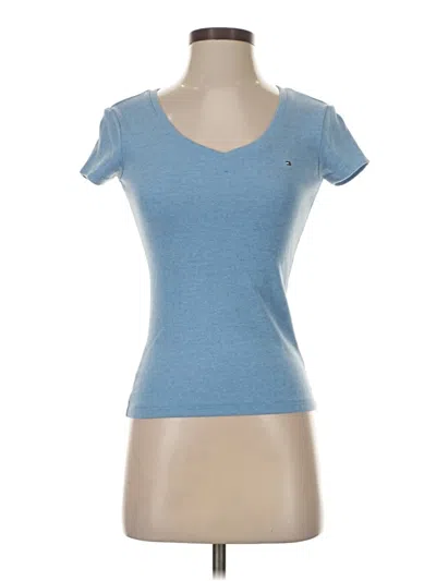 Pre-owned Tommy Hilfiger Short Sleeve T-shirt In Blue