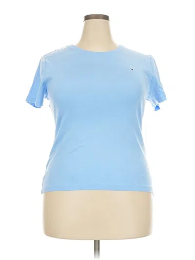Pre-owned Tommy Hilfiger Short Sleeve T-shirt In Blue
