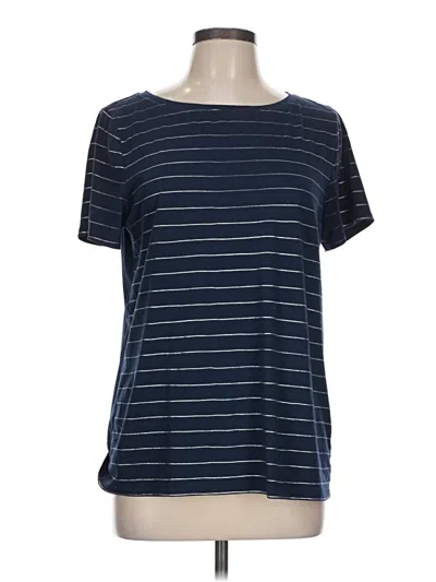 Pre-owned Tommy Hilfiger Short Sleeve T-shirt In Blue