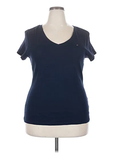 Pre-owned Tommy Hilfiger Short Sleeve T-shirt In Blue