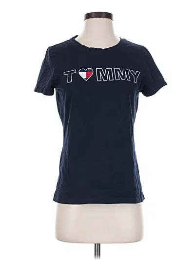 Pre-owned Tommy Hilfiger Short Sleeve T-shirt In Blue