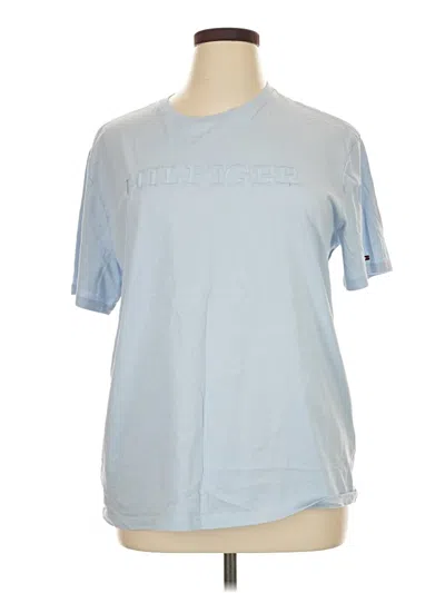 Pre-owned Tommy Hilfiger Short Sleeve T-shirt In Blue